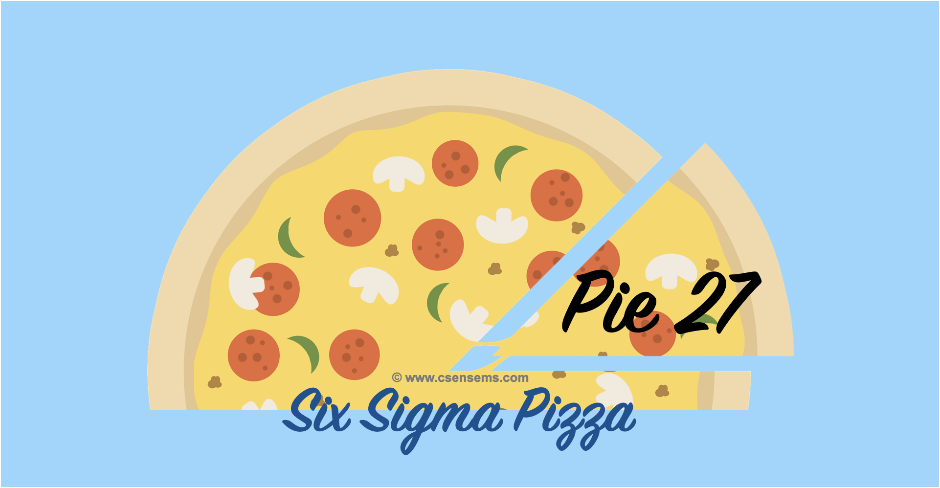 Six Sigma Pizza - Pie 27
