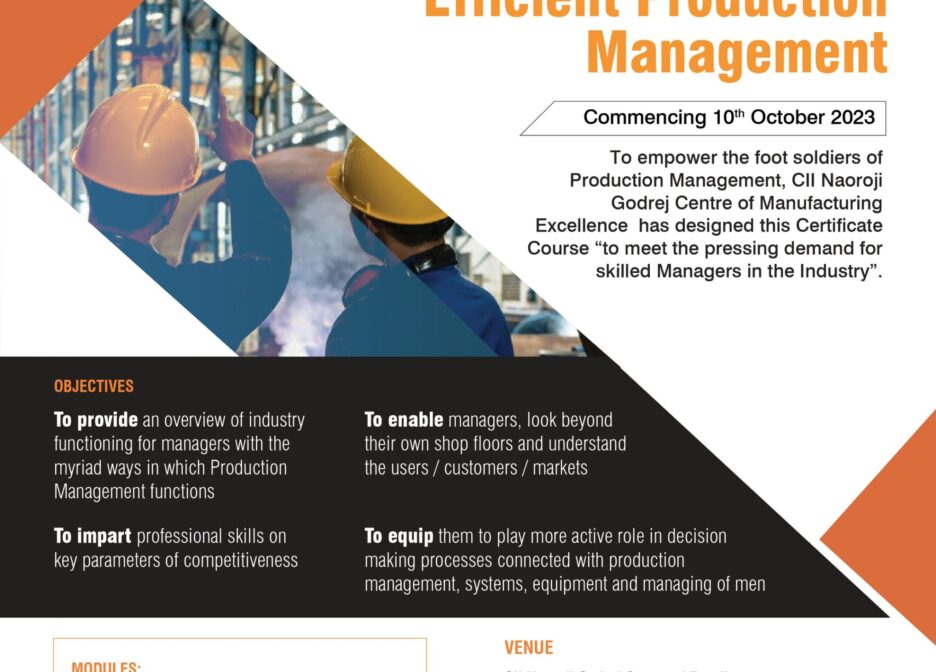 Efficient Production Management