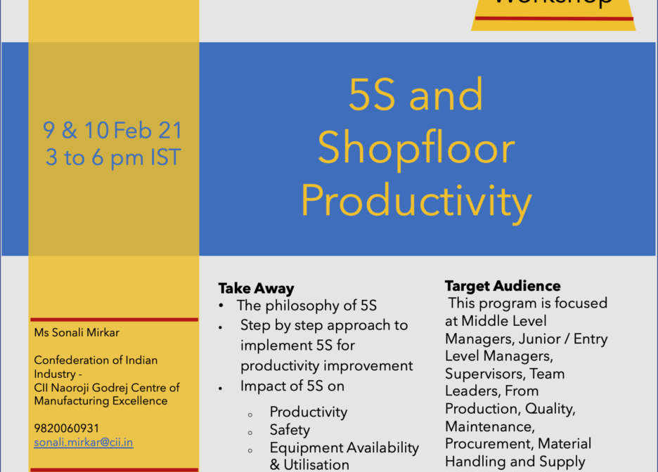 5S Online Training Progam