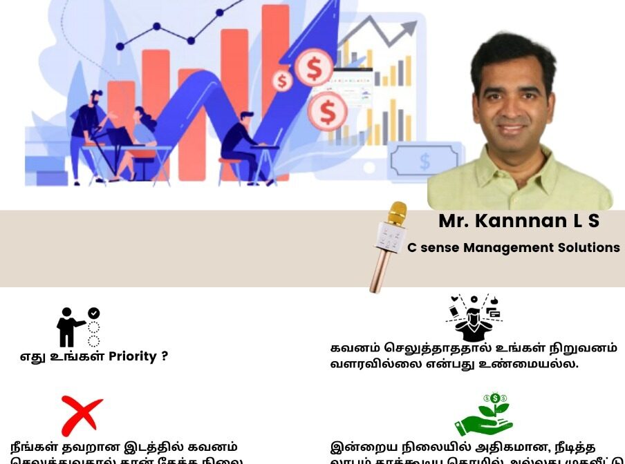 YES Coimbatore Evening Seminar – Profit thru Priority